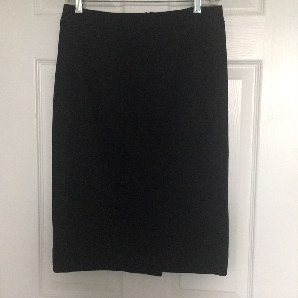 J. Crew black pencil skirt. Size 2